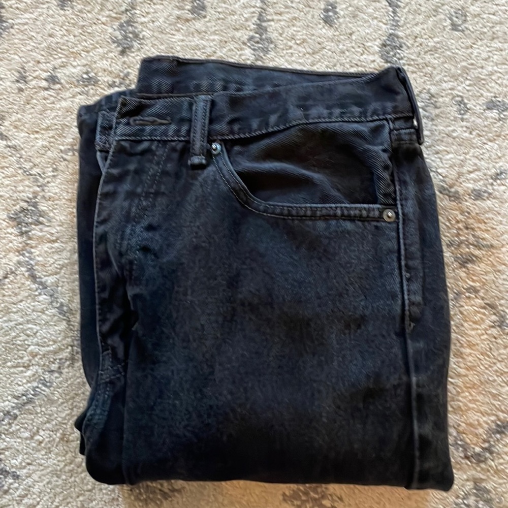 Men’s Levi’s 505 jeans. Size 33x34. Black wash